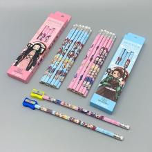 Demon Slayer anime HB pencils(12pcs a set)