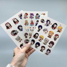 Demon Slayer anime waterproof tattoo stickers set(...