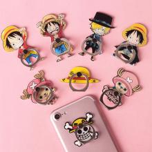 One Piece Luffy Chopper anime phone ring iphone finger ring round