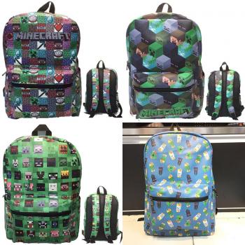 Minecraft PU backpack bag