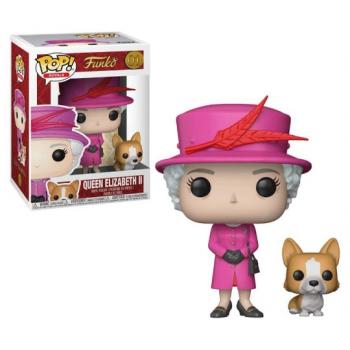 Funko POP 01 United Kingdom Queen Elizabeth II anime figure