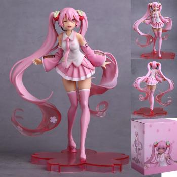 Sakura Hatsune Miku anime figure