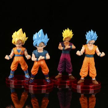 Dragon Ball anime figures set(4pcs a set)(OPP bag)