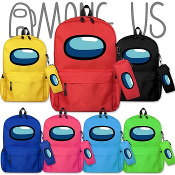 Among Us game backpack bag