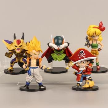 Dragon Ball anime figures set(5pcs a set)(OPP bag)