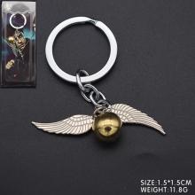 Harry Potter golden snitch key chain