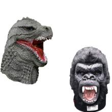Godzilla vs Kong movie cosplay latex mask