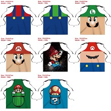 Super Mario anime apron pinny