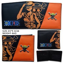 One piece anime wallet