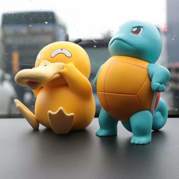 Pokemon Squirtle Psyduck anime figure