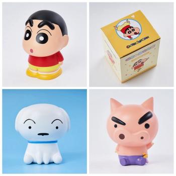 Genuine Crayon Shin-chan anime doll money box pot piggy bank