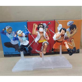 One Piece Luffy ACE Sabo anime figure