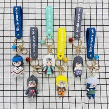 Naruto anime figure doll key chains