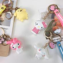 Melody Purin Cinnamoroll KT anime figure doll key ...