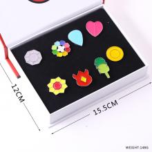 Pokemon brooches pins set(8pcs a set)