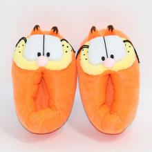 Garfield anime plush child shoes slippers a pair 2...