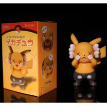 Kaws Pikachu anime figure