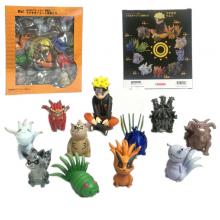 Naruto bijuu anime figures set(10pcs a set)