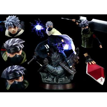 Naruto Hatake Kakashi anime figure(can lighting)