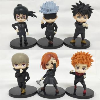 Jujutsu Kaisen anime figures set(6pcs a set)(OPP bag)