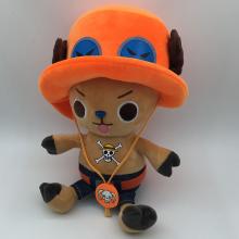 12inches One Piece Chopper cos ACE anime plush dol...