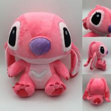 12inches Stitch Angel anime plush doll