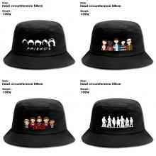 Stranger Things anime bucket hat cap