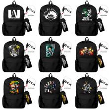 My Hero Academia anime backpack bag + pen bag