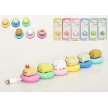 Sumikko Gurashi anime figure doll USB cable protective accessoriesset(6pcs a set)