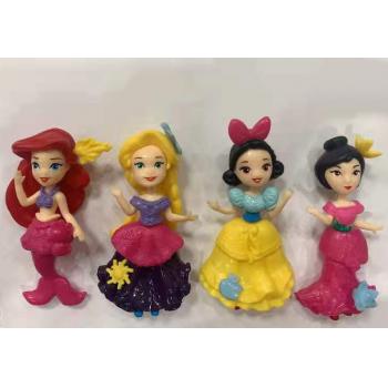 The Princess anime figures set(4pcs a set)(OPP bag)