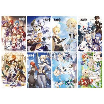 Genshin Impact game posters(8pcs a set)