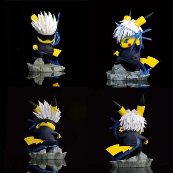 Jujutsu Kaisen Pikachu cos Gojo Satoru anime figure