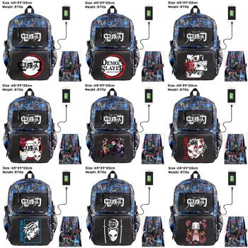 Demon Slayer anime nylon backpack bag