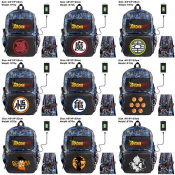 Dragon Ball anime nylon backpack bag