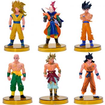 Dragon ball anime figures(6pcs a set)