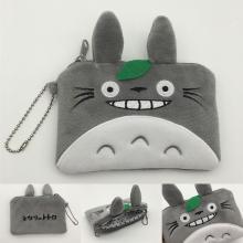 TOTORO anime plush wallet coin purse 13CM