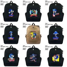 My Hero Academia anime canvas backpack bag