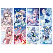 Luo Tianyi anime posters(8pcs a set)