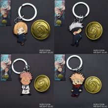 Jujutsu Kaisen anime key chain + pin a set