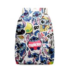 Stitch anime backpack bag