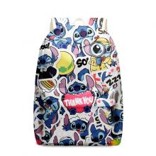 Stitch anime backpack bag