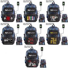 Tokyo Revengers anime nylon backpack bag