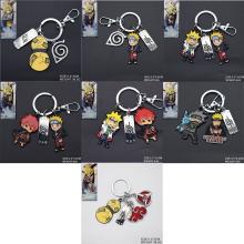 Naruto anime key chains