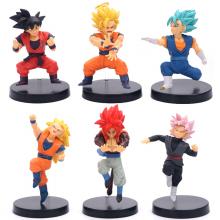 Dragon Ball anime figures set(6pcs a set)(OPP bag)