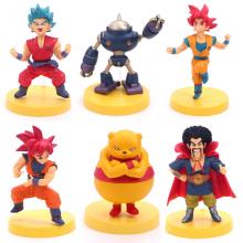 Dragon Ball anime figures(6pcs a set)(OPP bag)