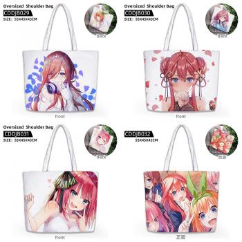 The Quintessential Quintuplets anime oversized shoulder bag