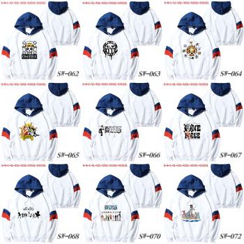 One Piece anime cotton thin harajuku sweatshirt hoodies clothes