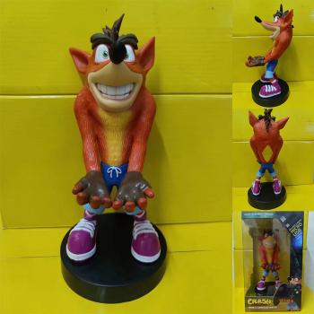 Crash Bandicoot phone &amp; controller holder figure doll