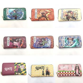 Demon Slayer anime long wallet