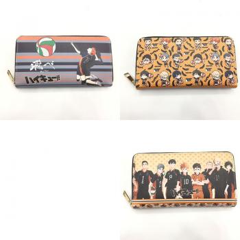 Haikyuu anime long wallet